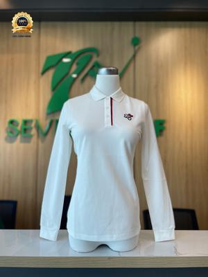 Áo golf nữ dài tay Fantom 22273TO951 White