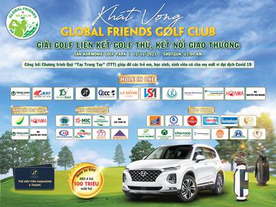 Tài trợ giải đấu golf khát vọng Global Frineds Golf Club