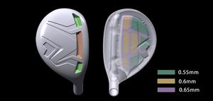 Gậy Golf Utility Honma Beres Aizu 3 Sao