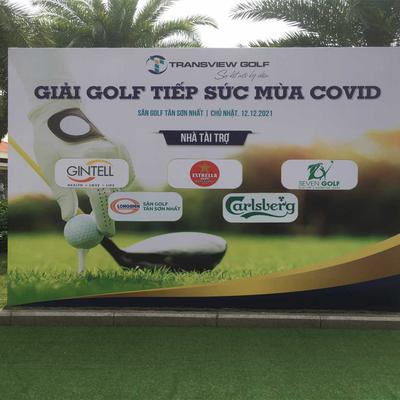 Gỉai đấu golf “ Tiếp sức mùa Covid” 7Golf đồng hành tài trợ