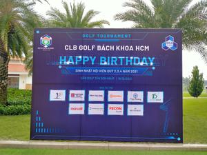 Gỉai thưởng HIO trị giá 120 triệu tại giải golf CLB Bách Khoa HCM