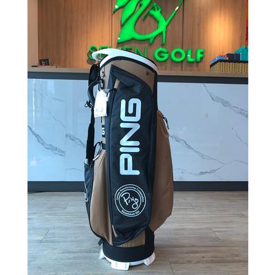 Túi đựng gậy golf Ping CB-P225 Sustainable Black/Brown 36235-04