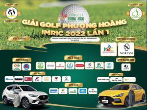 Giải golf Phượng Hoàng IMRIC 2022 khởi tranh