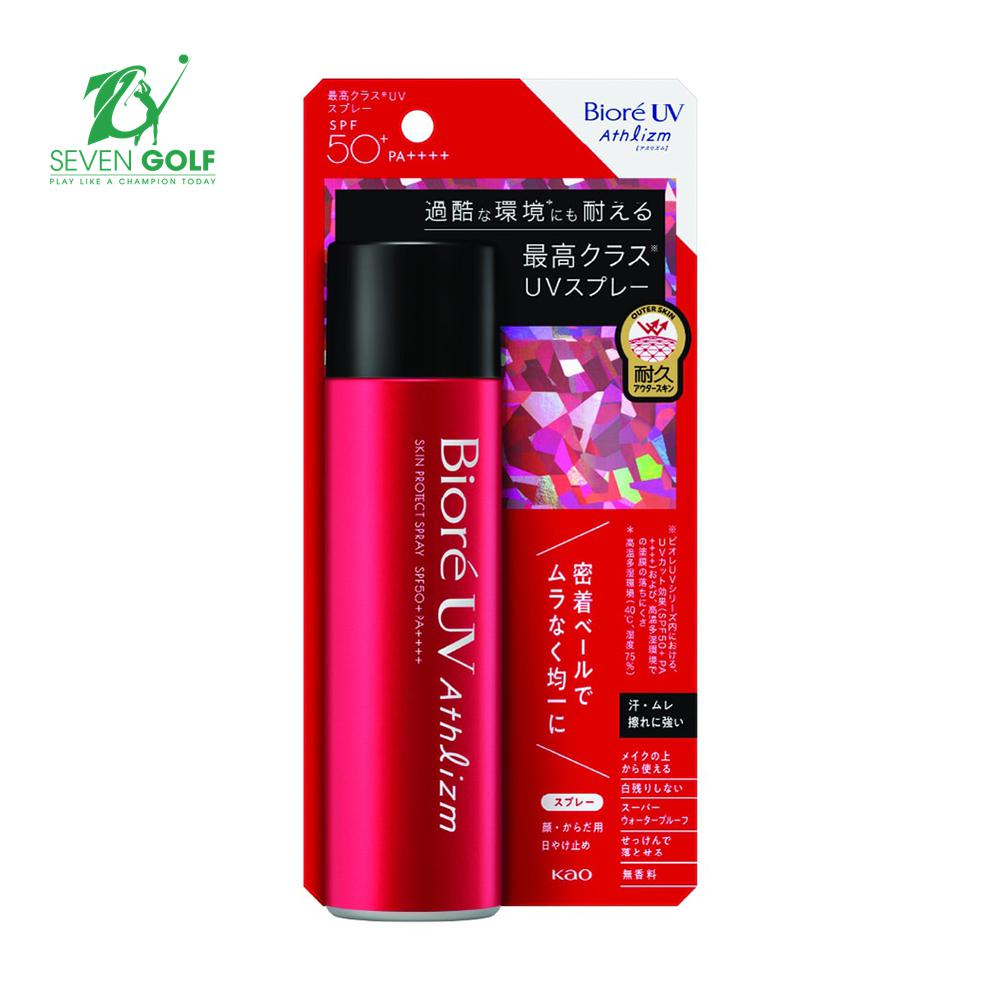 Kem chống nắng dạng xịt Biore UV Athlizm 50SPF (90 ml) Spray