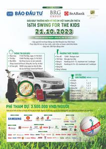 7Golf vinh dự tài trợ Hole In One tại giải golf từ thiện “Swing for The Kids” lần thứ 16