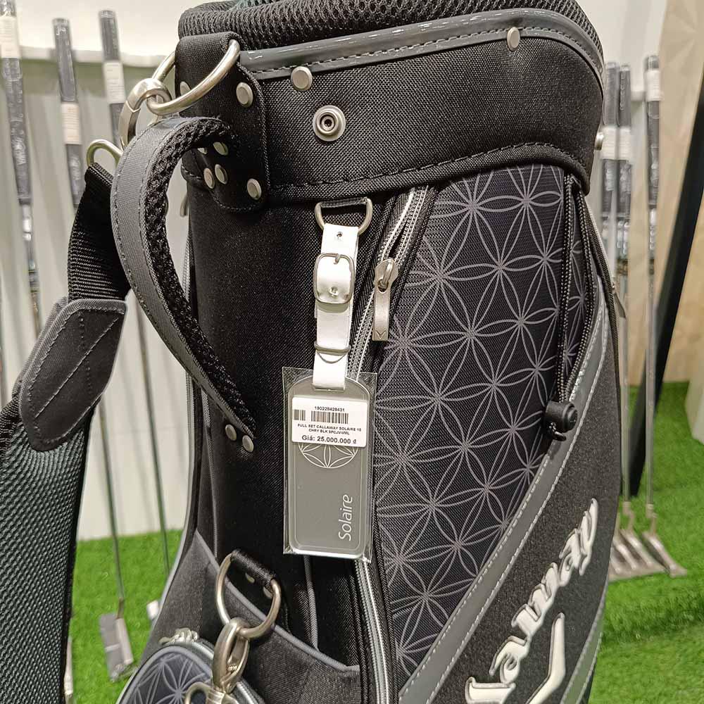 Bộ gậy fullset nữ Callaway Solaire 18 CHRY BLK 9PCJV-VML