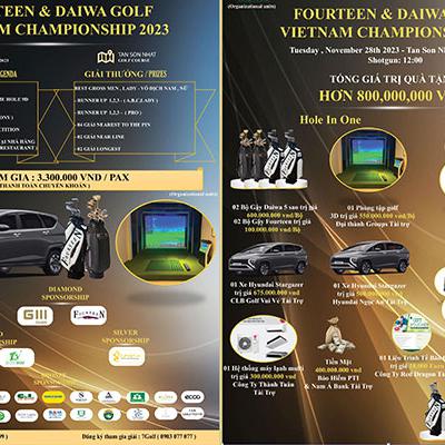 Thông Tin Giải Golf Fourteen & Daiwa VietNam ChampionShip 2023