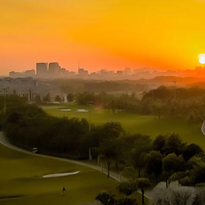 Sân Golf Long Biên: Hòa Mình Trong Vẻ Đẹp Nghệ Thuật của Golf
