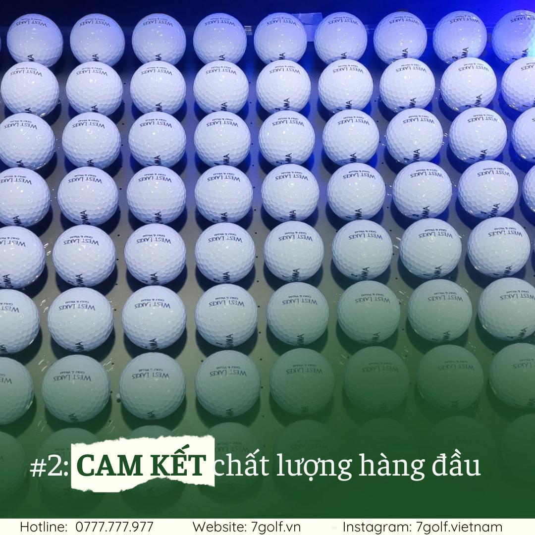 7Golf Cam kết chất lượng in bóng golf hàng đầu