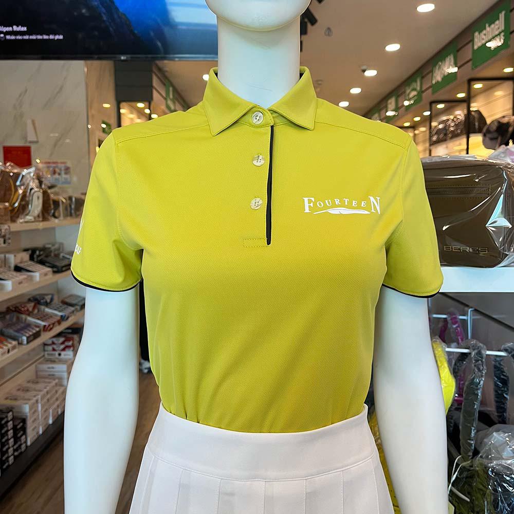 Áo golf nữ ngắn tay Fourteen D/YE Size S