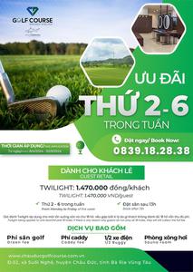 Bảng giá sân golf Châu Đức Bà Rịa Vũng Tàu