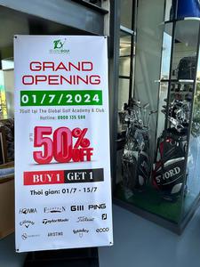 Chờ đón cửa hàng thứ 4 của 7Golf tại The Global City - Thủ Đức