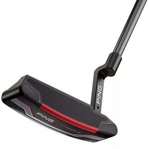 Gậy golf putter Ping 2021 Anser 2 34" Flat 1 Red BLK Chrome Stepless Stell