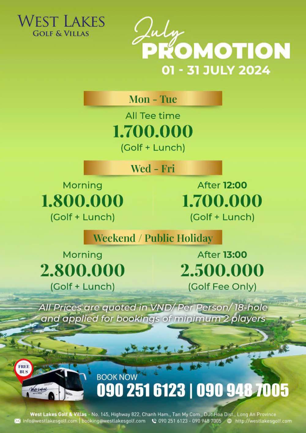 West Lakes Golf & Villas - Điểm Đến Golf và Nghỉ Dưỡng Hoàn Hảo Tại Long An