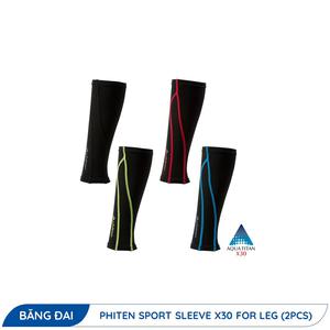 Tất/ Vớ Ống Chân (2 Cái) - Phiten Sport Sleeve X30 For Leg (2pcs)