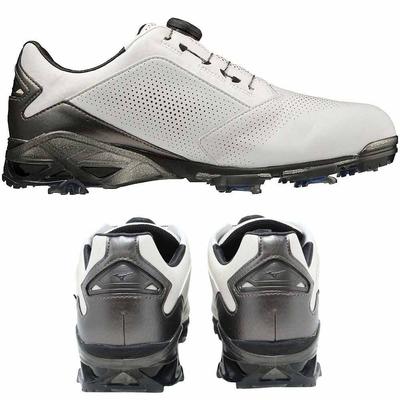 Giày Golf Mizuno Genem Pro Goretex BOA 51GM220003 WH/SV