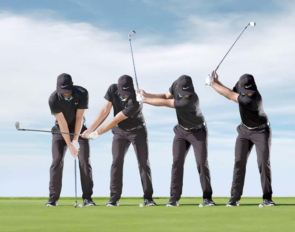 Lực từ Vai và Cánh Tay giúp cú Swing Đầy Uy Lực