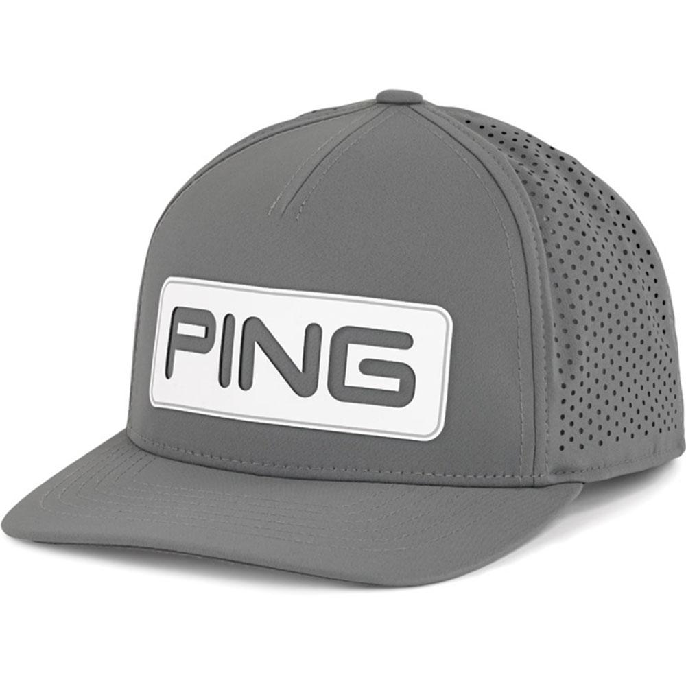 Nón Golf Ping Direct Headwear Tour Vented Delta 211 2021 Gy/Wh Flexfit 35566-195