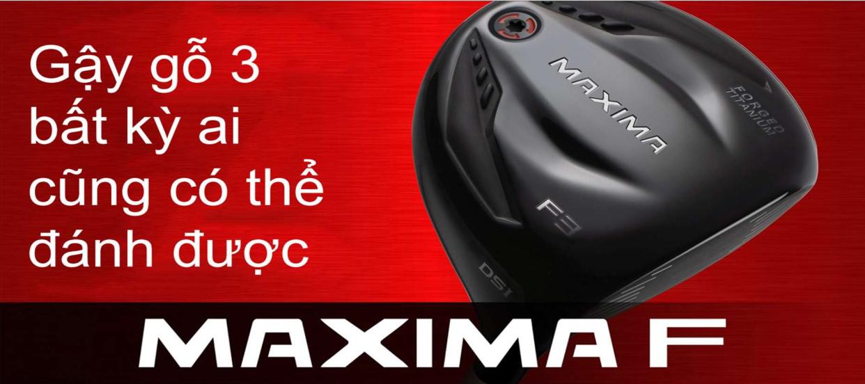 Gậy Golf Fairway Woods Ryoma Maxima F (2024)