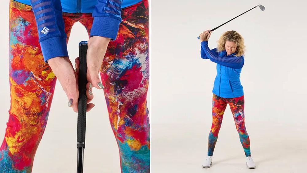 Cầm gậy bằng các ngón tay nhiều hơn sẽ giúp bạn ngừng thực hiện động tác 'lắc lư' như vậy