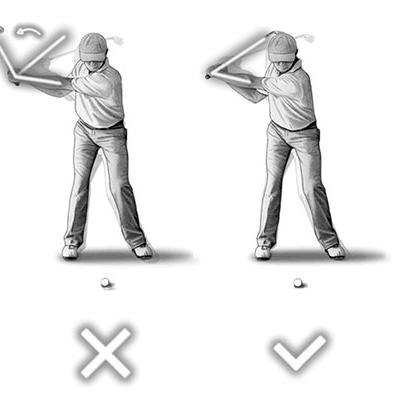 Động tác downswing Golf - Đừng “bổ gậy từ trên xuống”