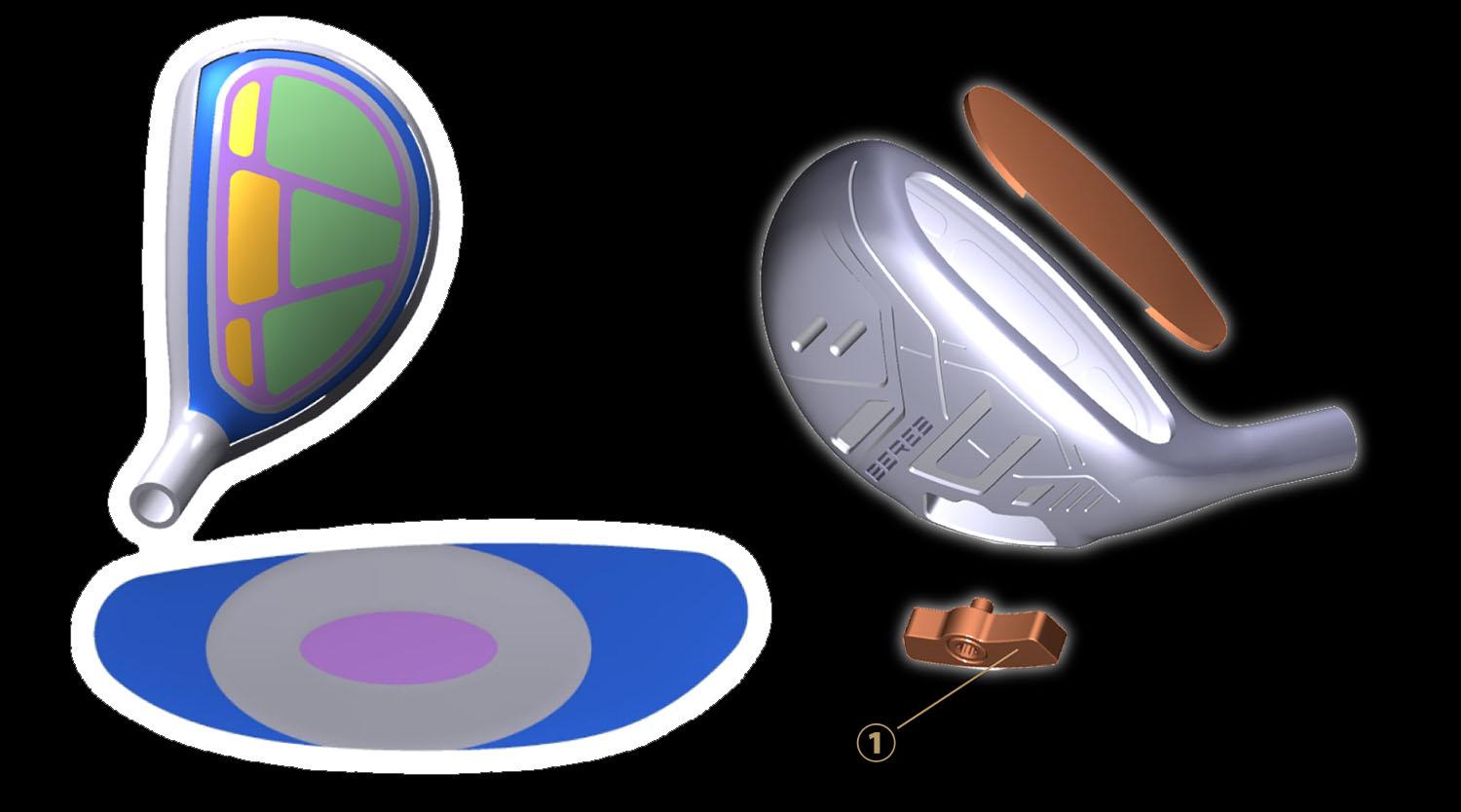 Khả năng kiểm soát và hiệu suất dừng bóng trên green với Hybrid Beres 09