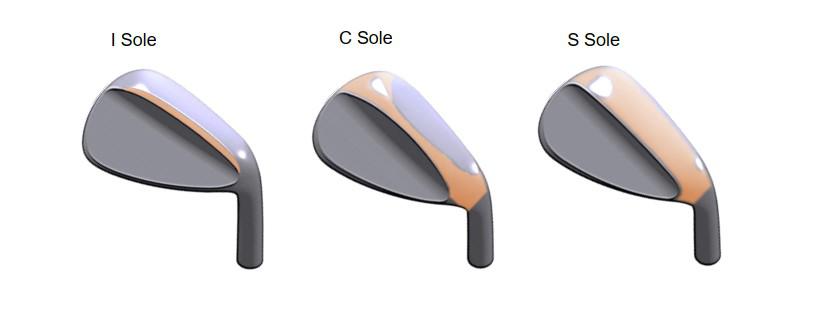 Gậy Wedge Honma T//World W5 với 3 loại đế tùy chọn trong từng điều kiện khác nhau