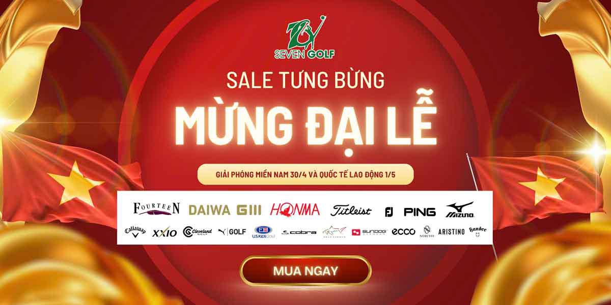 ĐẠI LỄ RỘN RÀNG – QUÀ TẶNG NGẬP TRÀN TẠI 7GOLF
