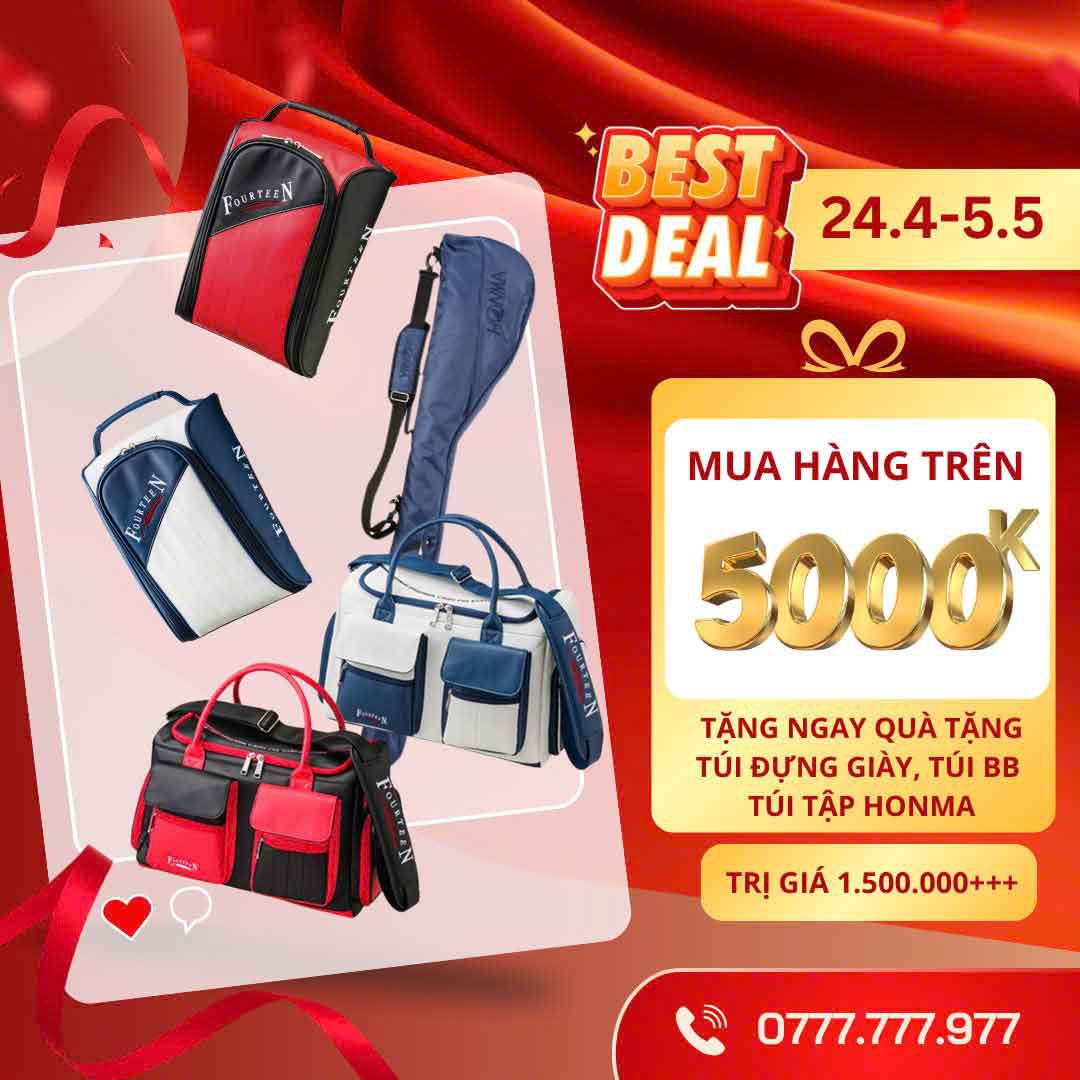 ĐẠI LỄ RỘN RÀNG – QUÀ TẶNG NGẬP TRÀN TẠI 7GOLF