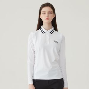 Áo Golf Ladies Dài Tay Le Coq Sportif GP222LTL42 WH