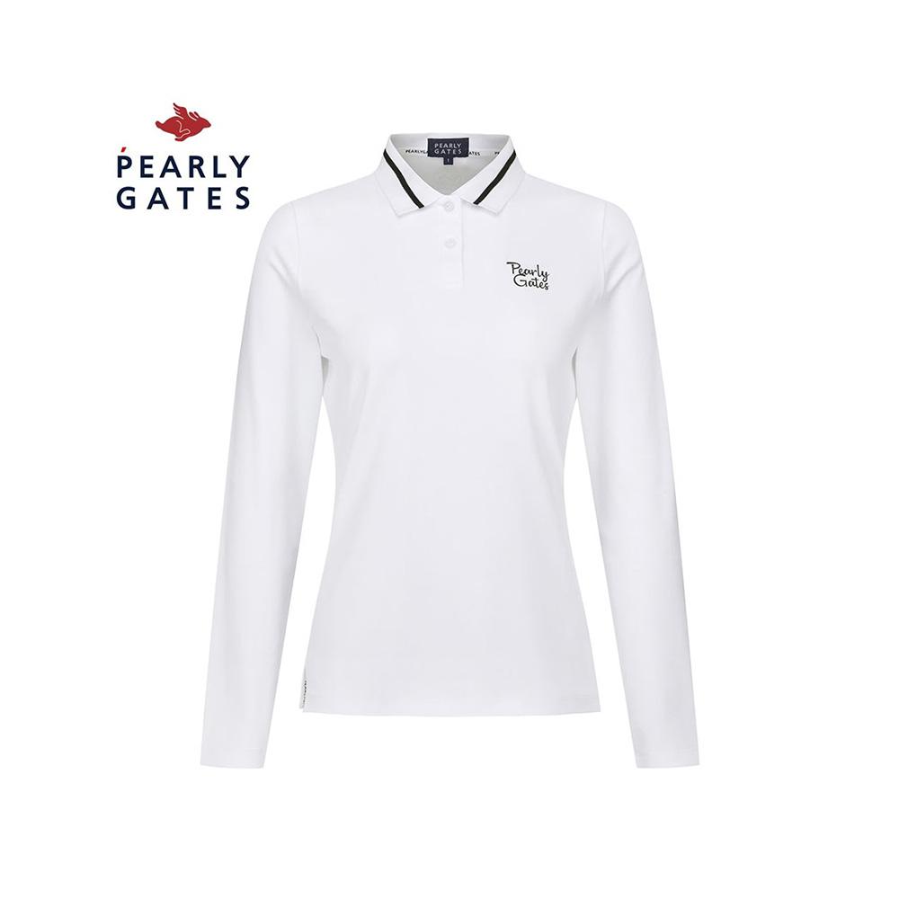 Áo Golf Nữ Dài Tay Pearly Gates 522D1TS951 WH