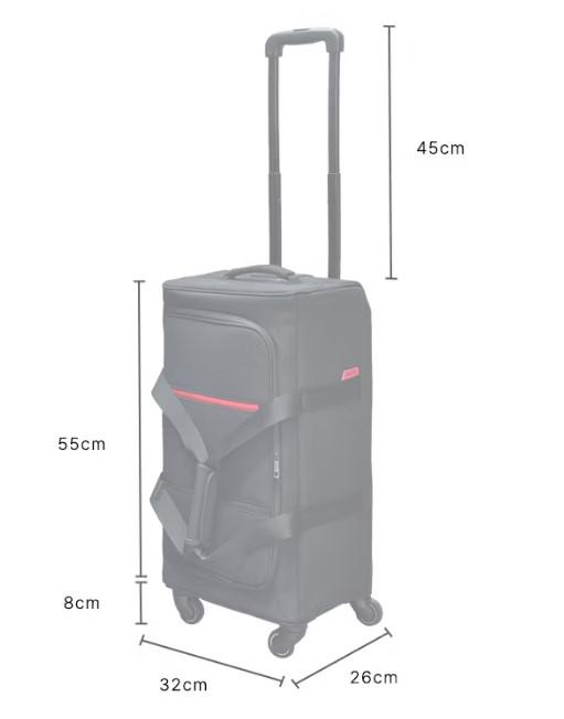 Vali Golf Volvik VBDPBC07 Kaki (Tặng Túi Trùm, Túi Đựng Giày)