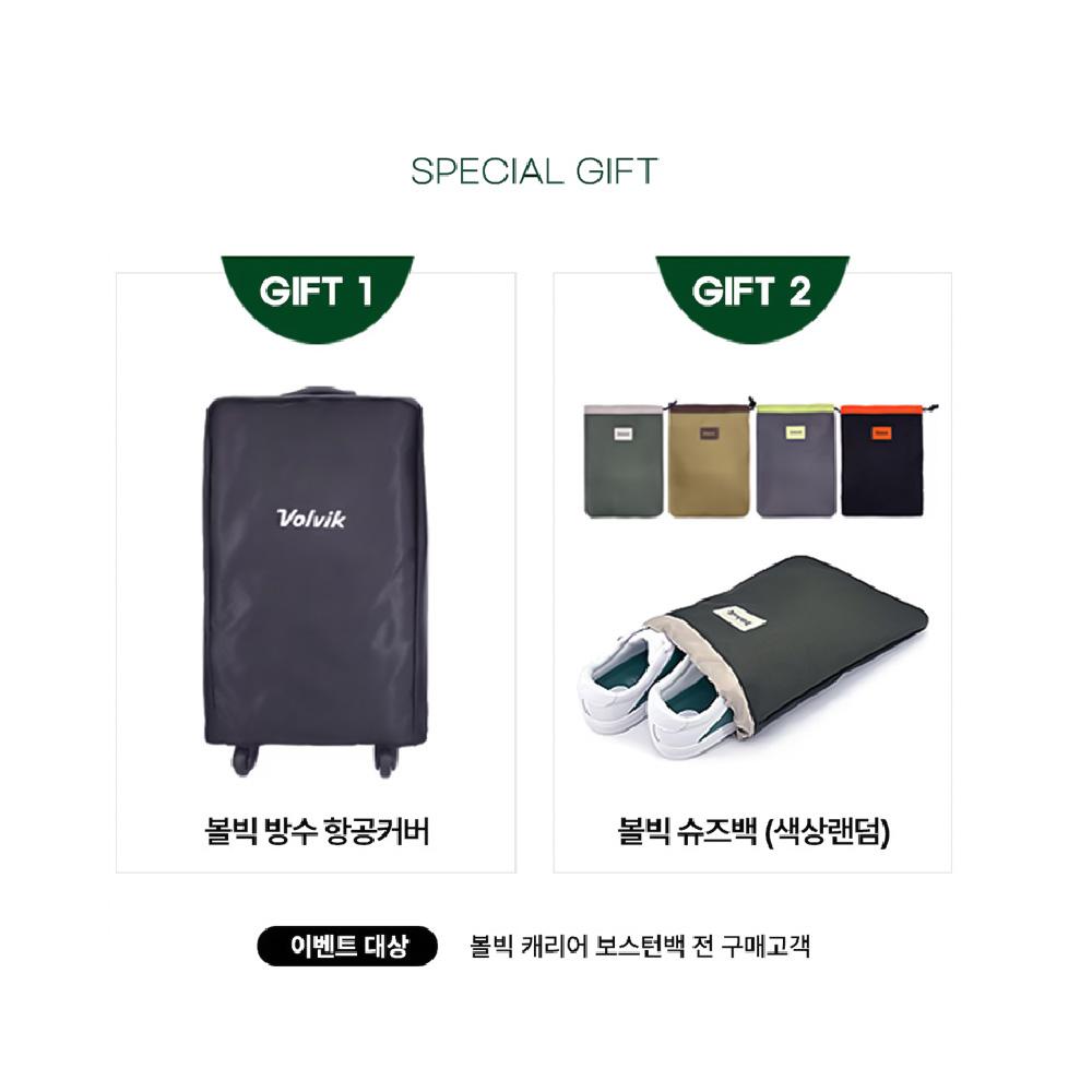 Vali Golf Volvik VBDPBC07 Kaki (Tặng Túi Trùm, Túi Đựng Giày)