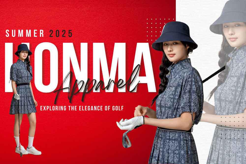 Honma Golf Spring-Summer 2025 – Đẳng Cấp Thời Trang Golf Tối Thượng Đã Có Mặt Tại 7Golf