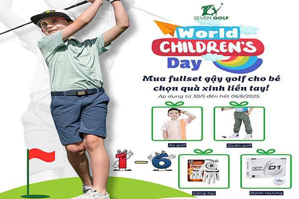 Quốc Tế Thiếu Nhi 1/6 – Cho Bé Một Tuổi Thơ “Khác Biệt” Cùng Golf