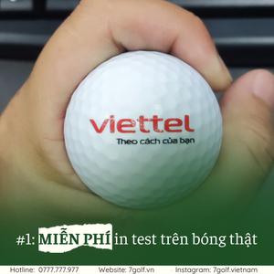 Dịch vụ in bóng golf màu tại 7Golf