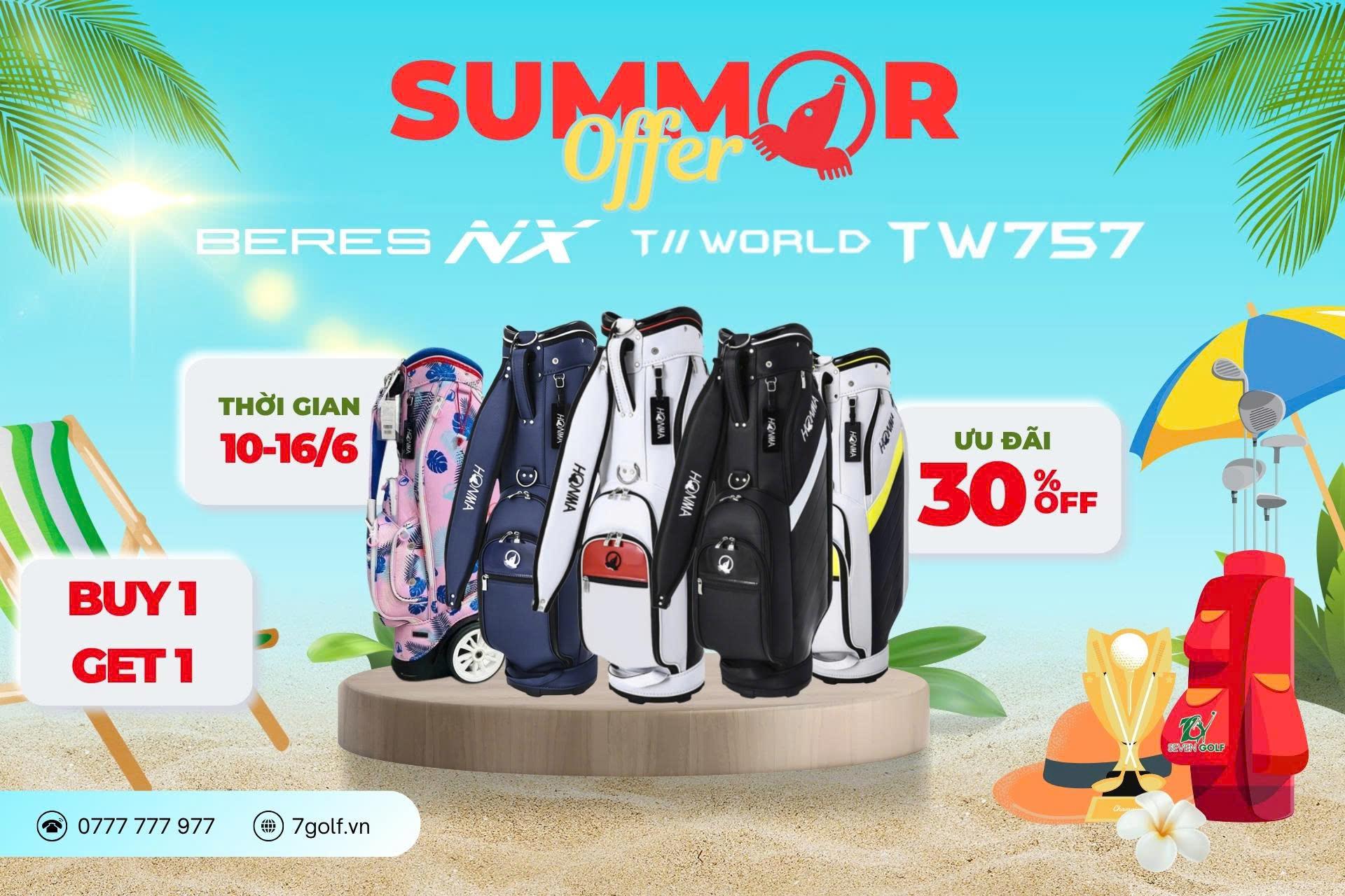Hè Rực Cháy – Deal Siêu Chất Cùng Honma Golf Tại 7Golf