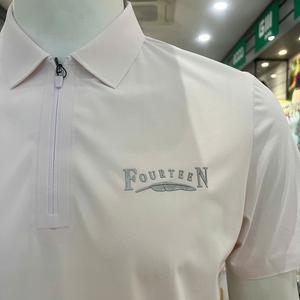 Áo Golf Fourteen Khóa Kéo 8507 PK
