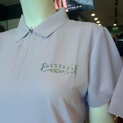 Áo Golf Nữ Fourteen Khóa Kéo 8813 PUR