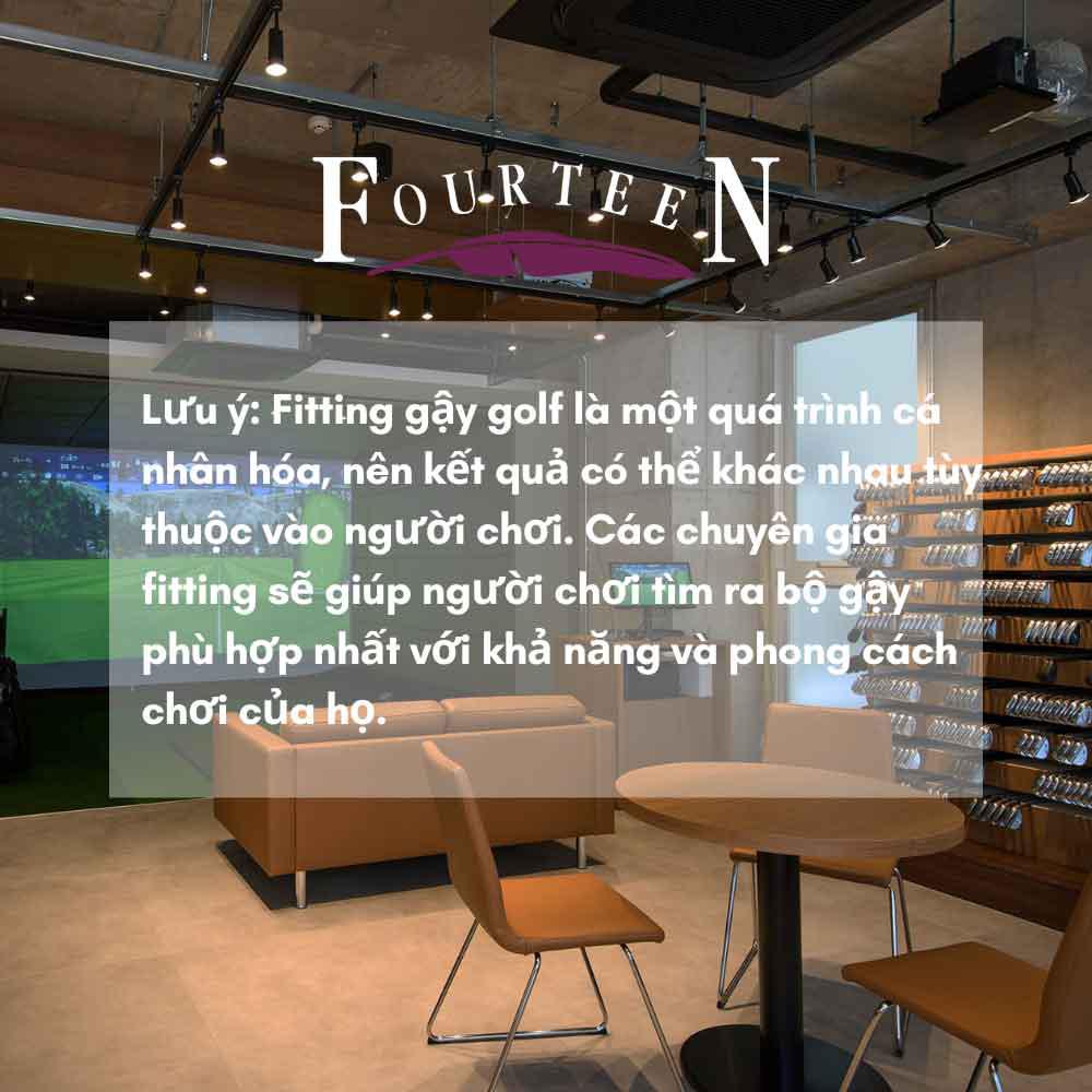 Quy Trình Fitting Gậy Golf Chuẩn 8 Bước Tại Fourteen Golf Việt Nam