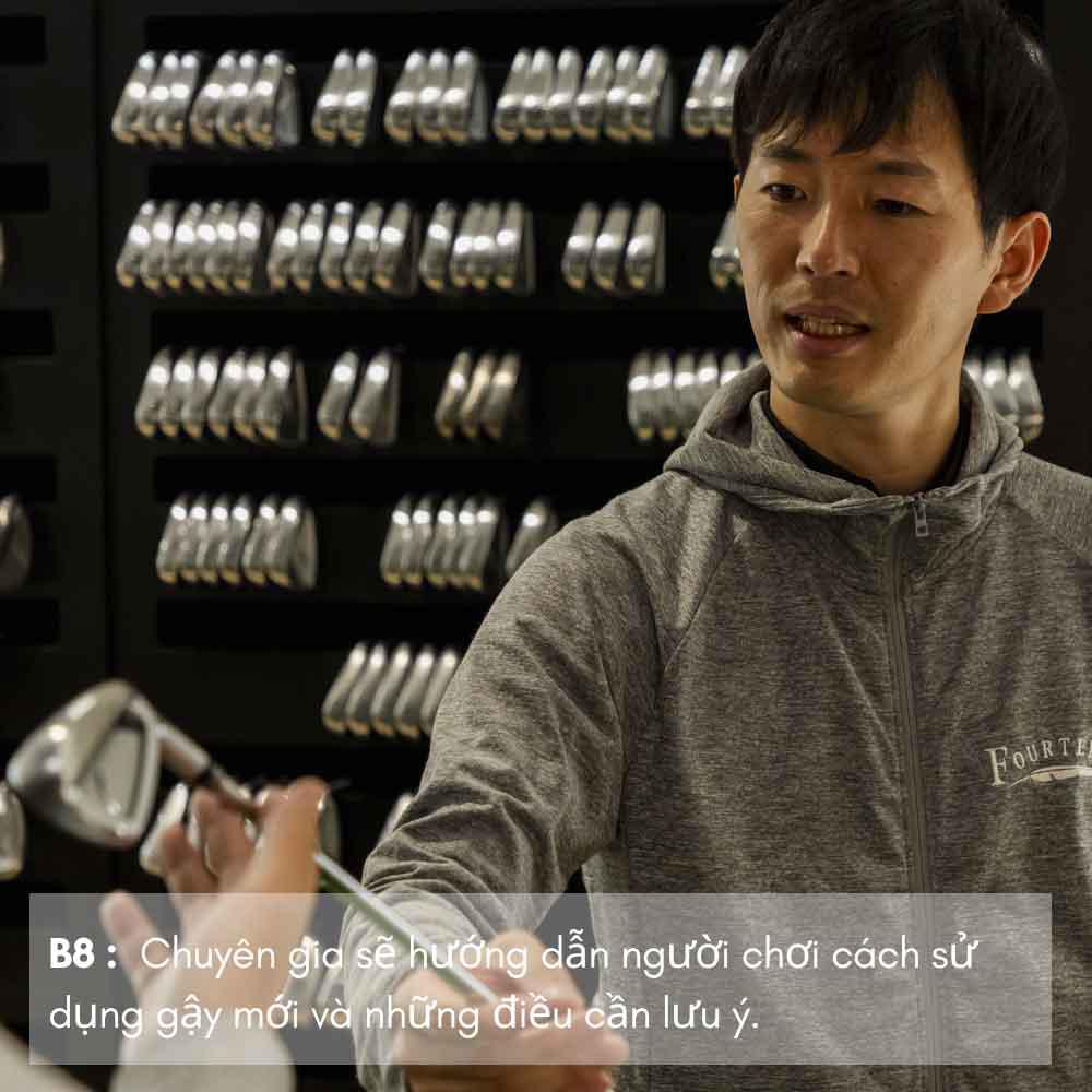 Quy Trình Fitting Gậy Golf Chuẩn 8 Bước Tại Fourteen Golf Việt Nam