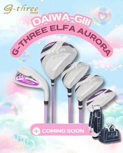 Bộ gậy golf nữ Fullset Daiwa G-three elfa ladies