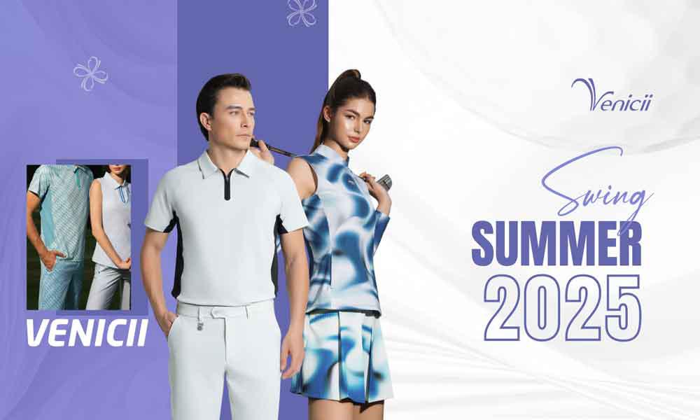 Mùa Hè Swing Cực Cháy – Ưu Đãi 30% Các Mẫu Thời Trang Golf VENICII Hot Nhất Năm