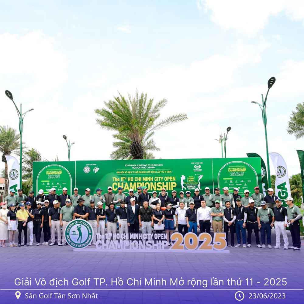 7GOLF Đồng hành cùng Giải gôn vô địch TP.HCM mở rộng lần thứ 11 – 2025 : Dấu ấn chuyên nghiệp & tinh hoa hội tụ