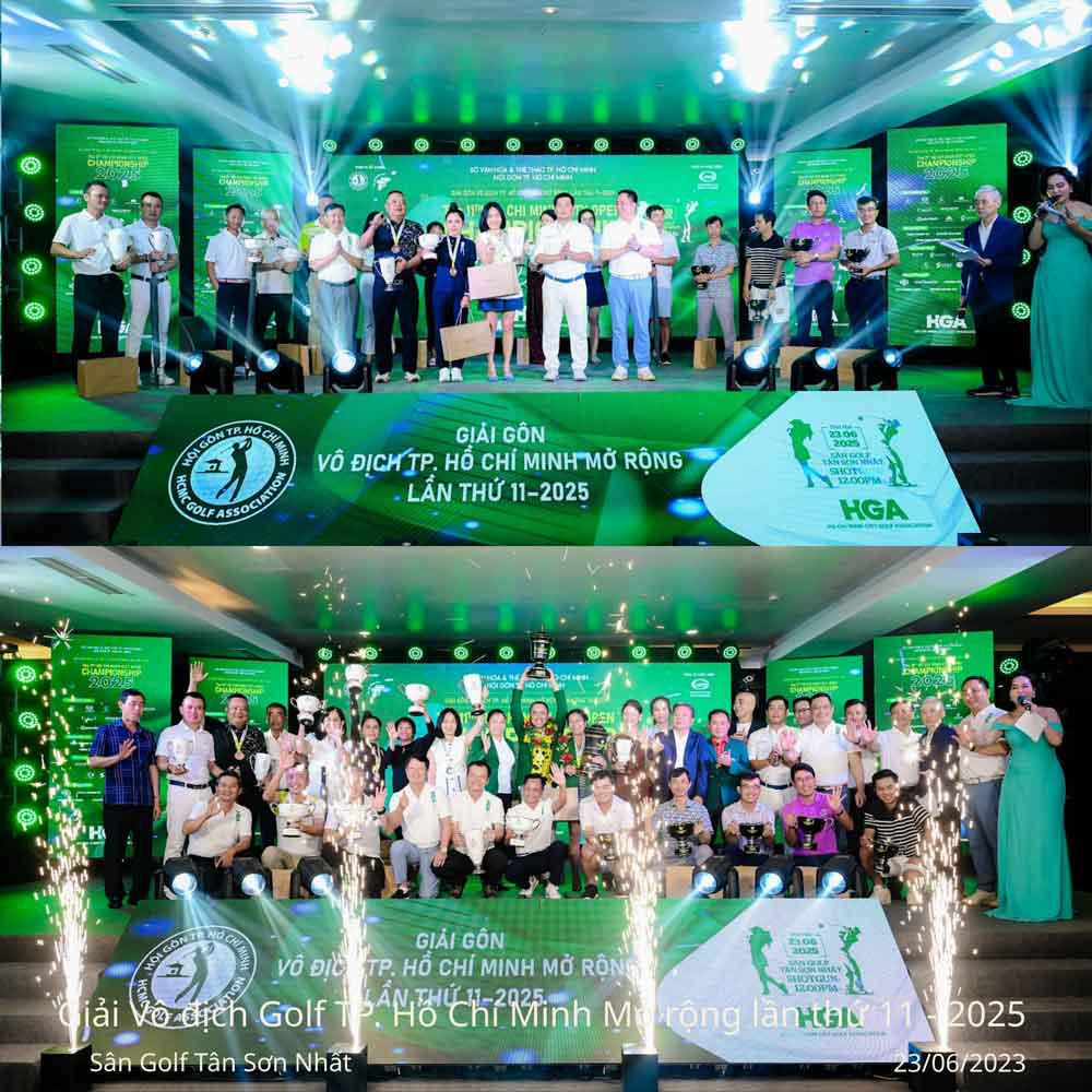 7GOLF Đồng hành cùng Giải gôn vô địch TP.HCM mở rộng lần thứ 11 – 2025 : Dấu ấn chuyên nghiệp & tinh hoa hội tụ