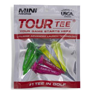 Tee Golf Tour Tee Mini Neon (S/6)