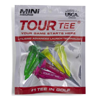 Tee Golf Tour Tee Mini Neon (S/6)