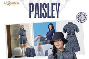 HONMA Golf – Bộ sưu tập họa tiết Paisley | Đẳng cấp thời trang golf dành cho nữ