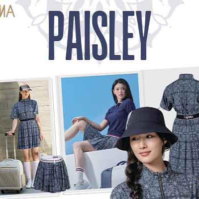 HONMA Golf – Bộ sưu tập họa tiết Paisley | Đẳng cấp thời trang golf dành cho nữ