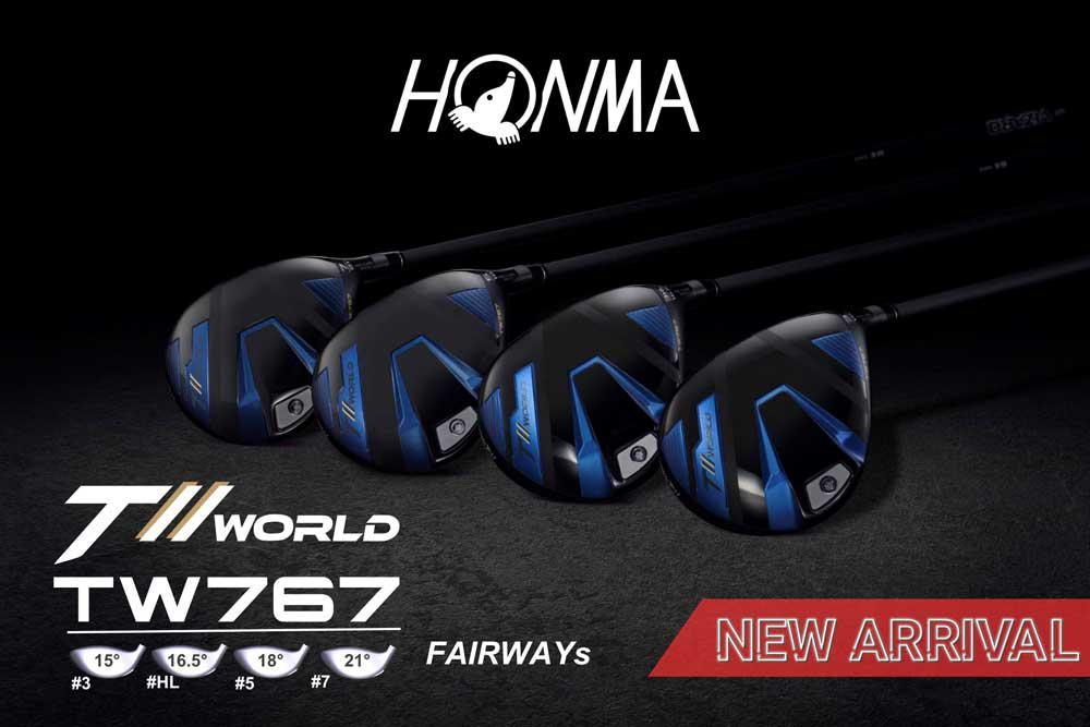 Đánh thức sức mạnh tiềm ẩn với Honma Tour World 767